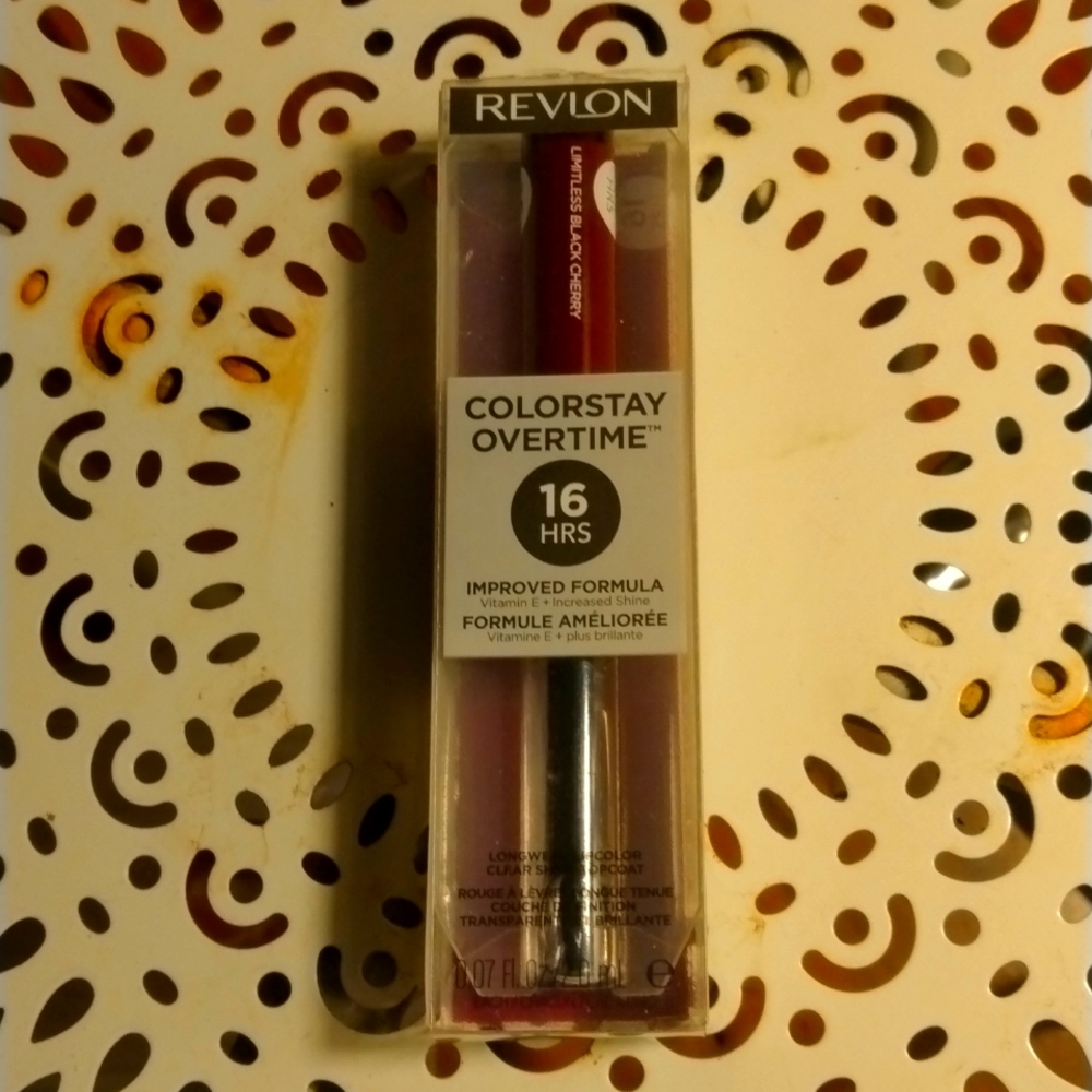Revlon 500 limitless black cherry Color Stay overtime 16 hours improved formula
